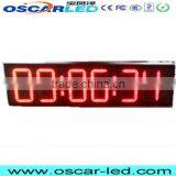 Clock Led Sign Display 4 or 6 Digit Led Clock Screen Board Display 7 Segment Led Screen Clock Board Quality Choice thumbnail-1