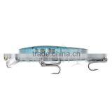 CHMN18 Hard Minnow Fishing Lure Stell Ball Inside Body to Keep Balance thumbnail-3