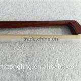 Brazil Wood Silver Flower Violin Bow With Ebony Frog Bow thumbnail-4