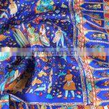 Wholesale New Square Silk Scarf Muslim Twill Silk Scarf thumbnail-3