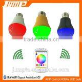Competitive Price Bluetooth APP Control 5W E27 Bulb Multicolor Smart Led Bulb thumbnail-5
