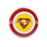 Hottest OEM Colorful Iran Man Qi Wireless Mobile Charging Pad qi Wireless Charger for Smartphones