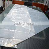 PE-LD Plastic Heat Seal Large Clear Plastic Flat Square Bottom Packing Bag thumbnail-1