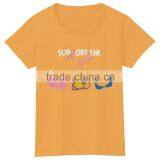 OEM Service Women Custom Tshirt 100% Cotton Casual Multi Colors t Shirt thumbnail-4