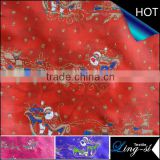 Two-tone Satin Metallic Printed Fabric for Decoration DSN364