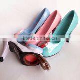 High heels shoes shape lip gloss