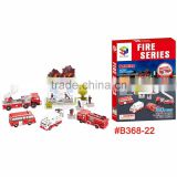 Fire Fighting themed vehicles 3d jigsaw puzzle toy game