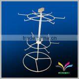 China Manufacturer Sturdy Flooring Detachable Wire Retail Rotating Display Rack thumbnail-5