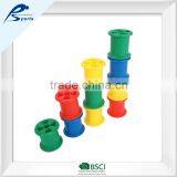 Newest Educational Toy 122PC Per Set PP Cotton Reels thumbnail-2