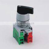 22mm IP65 Waterproof 2 Position Spring Return Long Lever Selector Switch (GLRS222) thumbnail-3