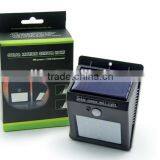 6pcs LED Solar Motion Sensor Waterproof Triangle Garden Wall Light thumbnail-2