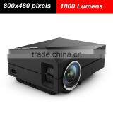 Most Popular Manufacture GM60A 1080P WIFI Mini Portable 1000 lumens LED LCD Home Theater Projector