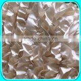 IVORY RUFFLED TABLE CLOTH WHOLESALE/CHAMPAGNE RUFFLED TABLE LINENS WHOLESALE thumbnail-2