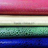 colorful pearl fish synthetic leather