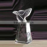 Wholesale Crystal Pigeon Shape Trophy Awards for Business Gift