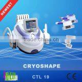 Newest Cryo Handle Working Cold Lipolysis Lipo Laser Fat Loss Machine for Salon Use thumbnail-4