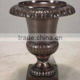Garden Urn, Metal Garden Urns, Iron Garden Urns ,Garden Decor Flower Urn, Metal Garden Urn thumbnail-1