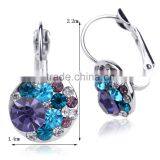 Mickey Mouse Gold Dangle Crystal Earrings Quality Choice thumbnail-5