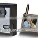 3.5" wireless video door phone with 300m transmission distance