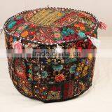 Pouffe Covers Home Furniture and Stool, Ottoman Pouf Chair Bean Bag Home Stool Pouf thumbnail-1