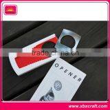 Cheap Custom Metal Card Stainless Steel Bottle Opener