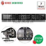 Hot New 252w 20 Inch Waterproof Trucks Atv Led Light Bar thumbnail-2
