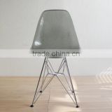 Leisure modern designer plastic cap for chair