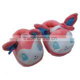 Cheap High Quality Pokemon go Plush Slipper Wholesale Pokemon Pikachu Plush Indoor Bedroom Winter Warm Slippers for Sale thumbnail-5