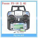 Foose FS-i6 2.4G Data Backhaul New Six-channel Model Remote Control Model Aircraft Display Compatible Multiaxial Rc Spare Parts