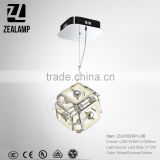 Modern Simple Style LED Acrylic Light Cube Pendant Lamp 6 Light