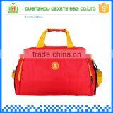 Waterproof Camping Red Large Capacity Folding Travel Bag Nylon thumbnail-1