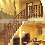 wooden stairs handrail and stair parts