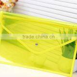 2016 New and Fashin Black Color PVC Envelope Bag for Girls With Handle for Girls thumbnail-2