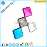 China Supplier Portable Mobile Power Bank Diamond 6600mah
