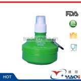 Health Drinking Water Folding Collapsible Plastic Pe Hdpe Fancy 350ml 25ml 300ml Squeeze Bottle