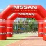 Red Nissan Sports Inflatable Advertising Arch