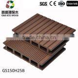 2016 Composite Decking in Canada/ Wood Plastic Composite Deck Board / WPC Outdoor Decking thumbnail-3