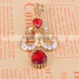 2015 Hot Sale Red Crystal Alloy Earrings thumbnail-4