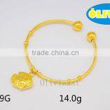 Olivia Fashion 304 Stainless Steel Charm Bracelet Bangle, New Stainless Steel Bangle Bracelet thumbnail-4