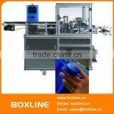 Automatic Toilet Block Blue Bubble Wrap Machchne