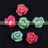 8mm Candy Color Resin Rose Flower Beads For Jewelry & Phone Case & Nail Art -zhiya Factory thumbnail-4