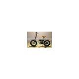 20'' 4.0 mini fat tire folding electric mountain bike ( HJ-F25 )