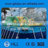 Inflatable Water Park Game in Frame Swimming Pool thumbnail-1
