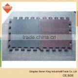 Best Quality Sound Insulation Rubber Flooring for Fitness Room 1mx1mx15mm Rubber Flooring for Gym thumbnail-3