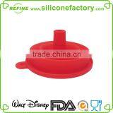 Hot Selling Food Grade Silicone Collapsible Folding Funnel for Kitchen Tools thumbnail-4