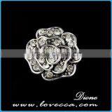 Cheap Fashion Jewelry Flower Pattern Crystal Button for Accessory thumbnail-4