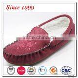 2016 Red Soft Ladies Moccasin Shoes From China thumbnail-1