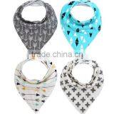 Top Quality Cotton Two Layers Baby Bibs Wholesale 4pieces Lot thumbnail-6