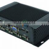 Fanless IPC Embedded Computer With AMD T56N 4 COM 2 Gigabit Lan Low Power DC 12V COM2 Supports RS485 RS422 Features thumbnail-3