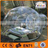 EN15649 Environmentally Non-toxic 4m Diameter Clear Inflatable Cabin Tent